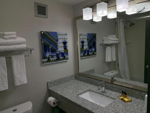 Koupelna v ubytování Best Western Plus Clarks Summit Scranton Hotel