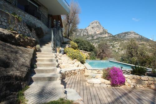 Nespecifikovaný výhled na hory nebo výhled na hory při pohledu z bed and breakfast