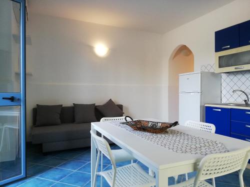 Kuchyň nebo kuchyňský kout v ubytování Soleluna apartment