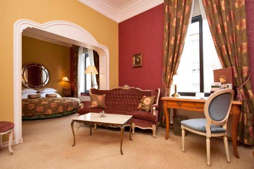 Posezení v ubytování Bohema Boutique Hotel & Spa