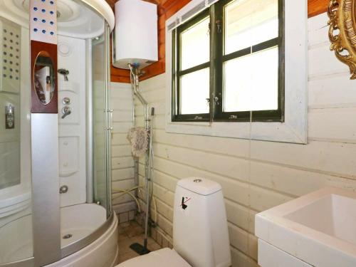 Koupelna v ubytování Holiday home Hadsund XXIV