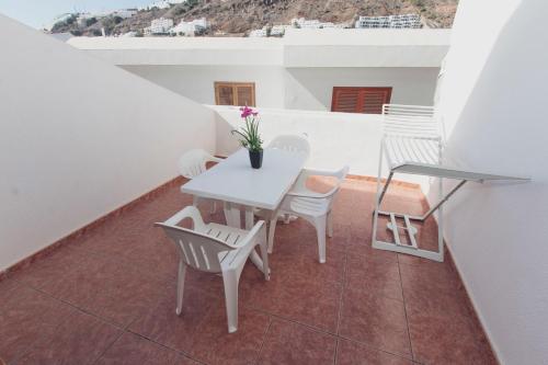 Balkón nebo terasa v ubytování Montecarlo Apartamento8