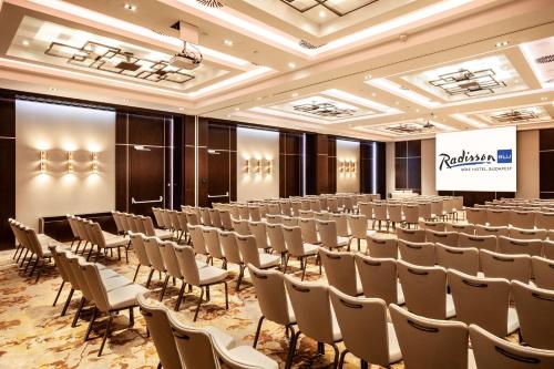 Konferenční prostory v ubytování Radisson Blu Béke Hotel, Budapest