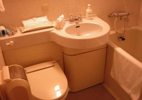 Vonios kambarys apgyvendinimo įstaigoje Sapporo Classe Hotel / Vacation STAY 63023