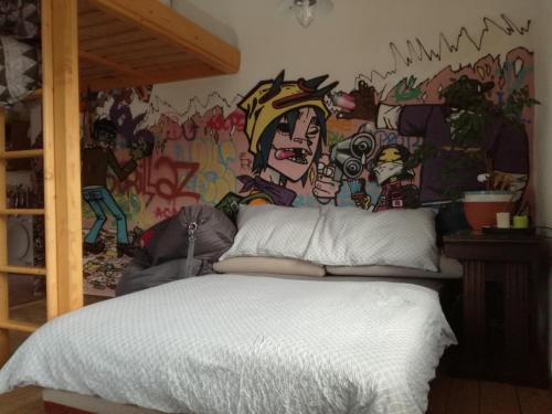 Postel nebo postele na pokoji v ubytování Apartmán Alice