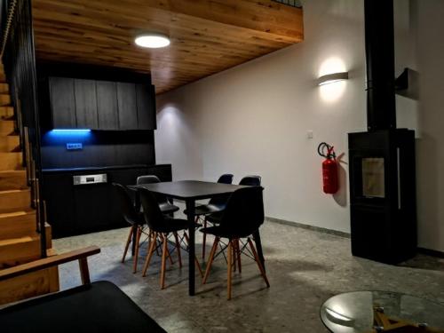 Kuchyň nebo kuchyňský kout v ubytování Apartments Cokla Zero