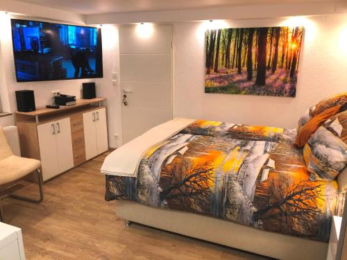 Φωτογραφία από το άλμπουμ του Ferienwohnung Apartment Dettum mit eigenem Bad, Kochnische und Wintergarten σε Dettum