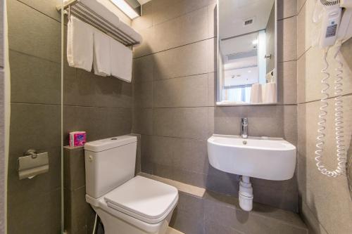 Um banheiro em Lumine Hotel