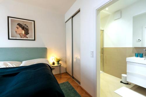 Koupelna v ubytování Vienna Elegance Apartment