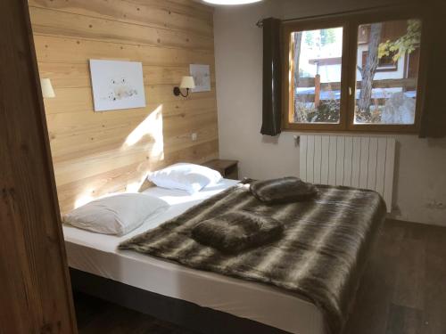 Postel nebo postele na pokoji v ubytování Appartement Claparelle - Les 2 Alpes