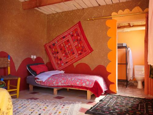 Postel nebo postele na pokoji v ubytování Auberge Hostel Traditionnel