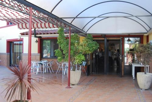 Hotel Trajanoにあるレストランまたは飲食店