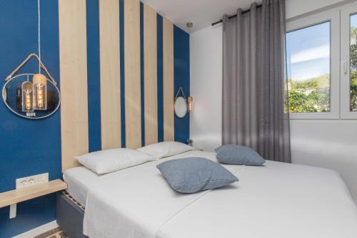 Posteľ alebo postele v izbe v ubytovaní Apartment 4 Olives