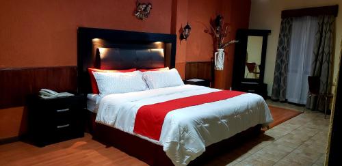Postel nebo postele na pokoji v ubytování Hotel Murillo Plaza