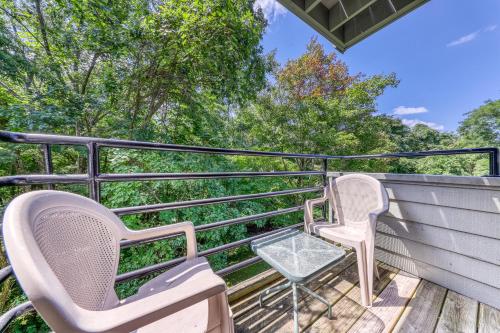 Balcone o terrazza di Gatlinburg Summit Woods Condo