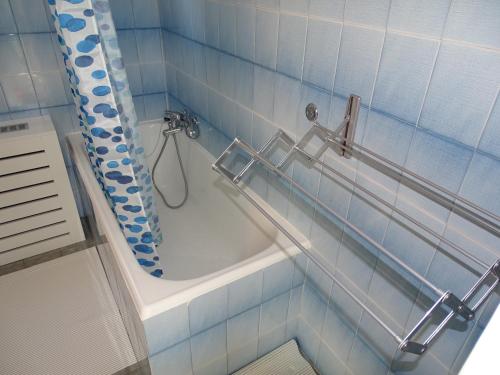 Koupelna v ubytování Apartma Sebastjan Dobova near Terme Paradiso