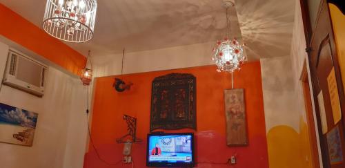 TV a/nebo společenská místnost v ubytování Hualien Seaside B&B