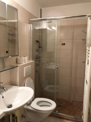 Ένα μπάνιο στο Apartement Zwölferhorn