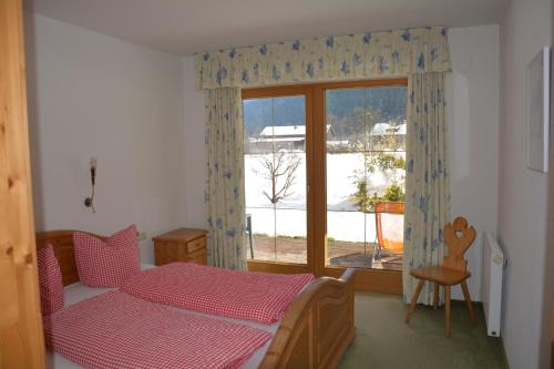 Postel nebo postele na pokoji v ubytování Landhaus Sonnenschein