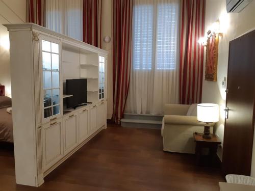 Il Valentino Luxury Housesにあるテレビまたはエンターテインメントセンター