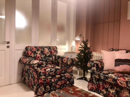 A seating area at Mehmet Bey Suites