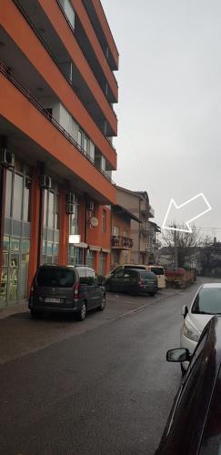 Budova, kde se aparthotel nachází