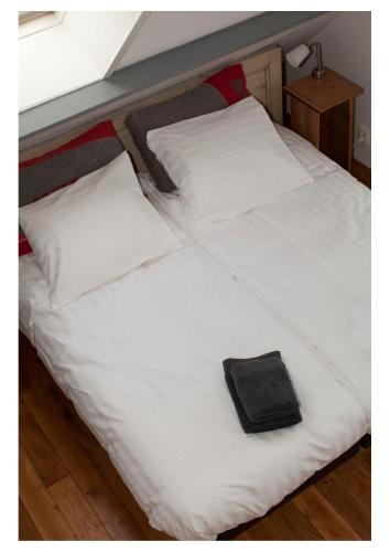 Ένα ή περισσότερα κρεβάτια σε δωμάτιο στο Bed & Breakfast De Ruige Weide