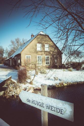 Το Bed & Breakfast De Ruige Weide τον χειμώνα