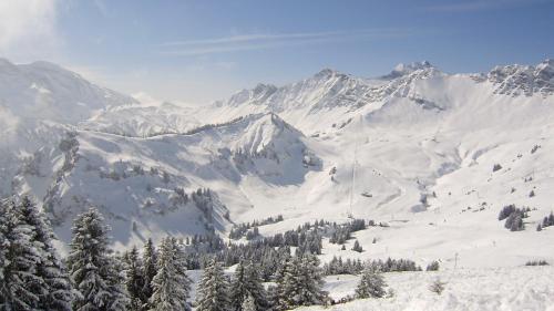 Ski La Cote im Winter