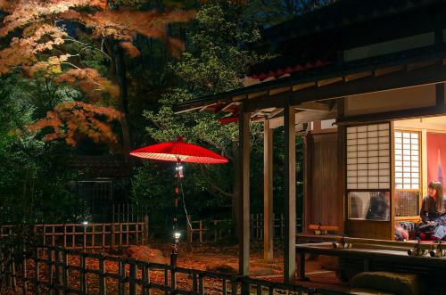 Zahrada ubytování TORA HOTEL Tokyo-Rikugienn 寅ホテル 六義園 D