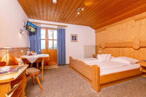 Postel nebo postele na pokoji v ubytování Haus Leiter