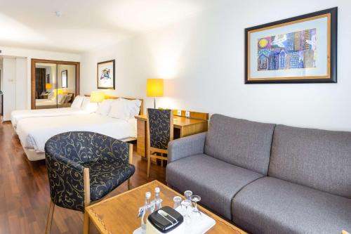 Posezení v ubytování Radisson Blu Hotel Lisbon