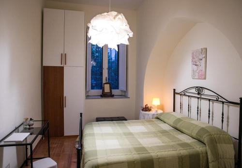 A bed or beds in a room at Il Normanno Home
