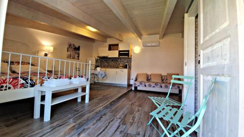 Postel nebo postele na pokoji v ubytování B&B A casa di Antonella