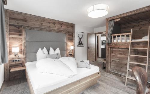 Posteľ alebo postele v izbe v ubytovaní Chalet Nr.121
