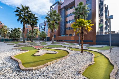 Apartamento Fórum-Ciencias con Parking & Piscina