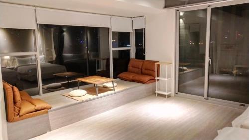 Posezení v ubytování 駐駐逢甲 Shine Residence