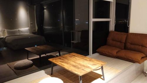 Posezení v ubytování 想駐逢甲 Shine Residence