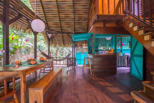 La Casitaにあるレストランまたは飲食店