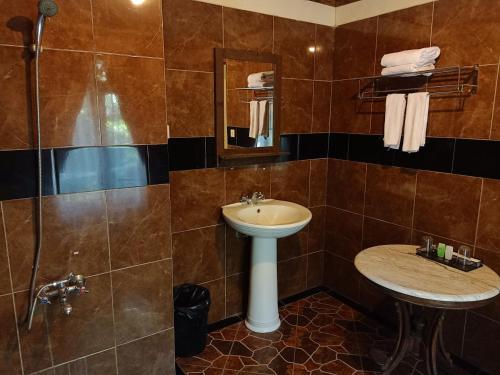 Ванная комната в Jogloplawang Villa&Resort