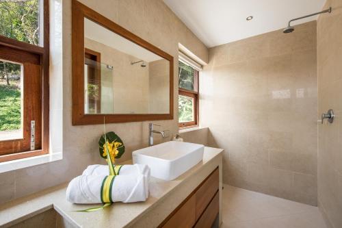 Phòng tắm tại Villa Syama
