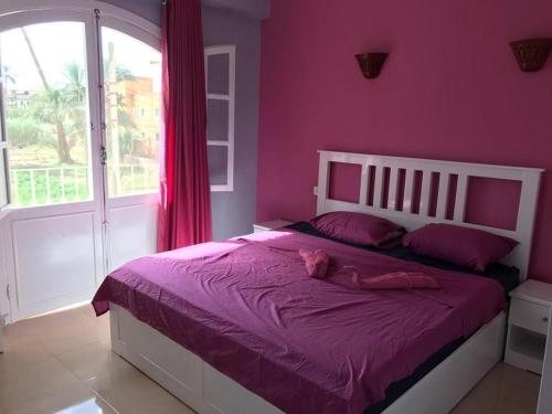 Postel nebo postele na pokoji v ubytování Hermina Guest House