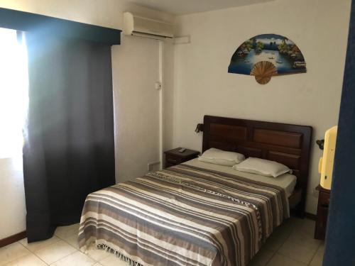 Postel nebo postele na pokoji v ubytování Dreamland Apartment No3 Azur Beach Complex PEREYBERE