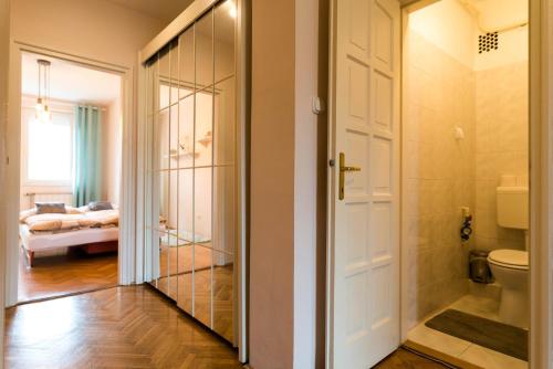 Kylpyhuone majoituspaikassa Szeged Gyöngye