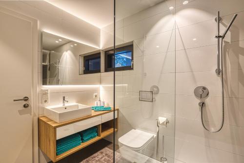 Bilik mandi di Alpin Apart Montafon