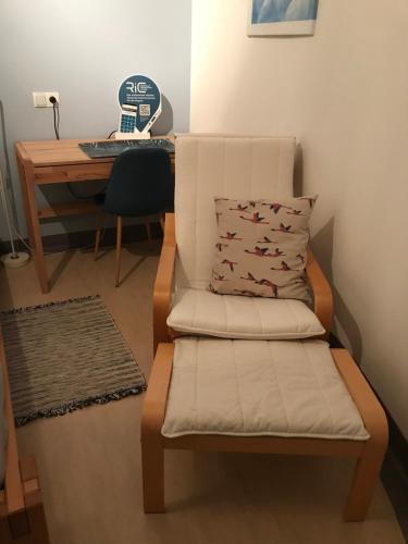 Ruang duduk di Haus LUNA - Privatzimmer im sonnigen Südburgenland