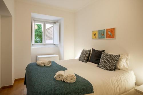 Posteľ alebo postele v izbe v ubytovaní Cozy Tailor Made With a Refreshing Terrace