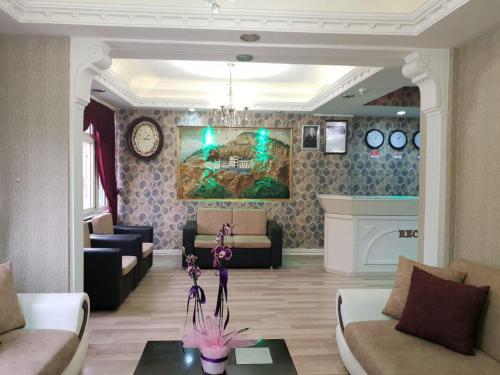 Posezení v ubytování Sulduz Hotel