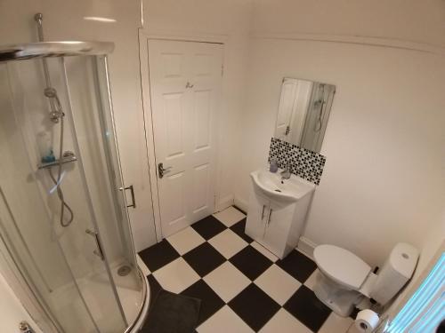 Koupelna v ubytování Belfast Town House