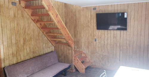 Cabañas y Deptos Regionalにあるテレビまたはエンターテインメントセンター
